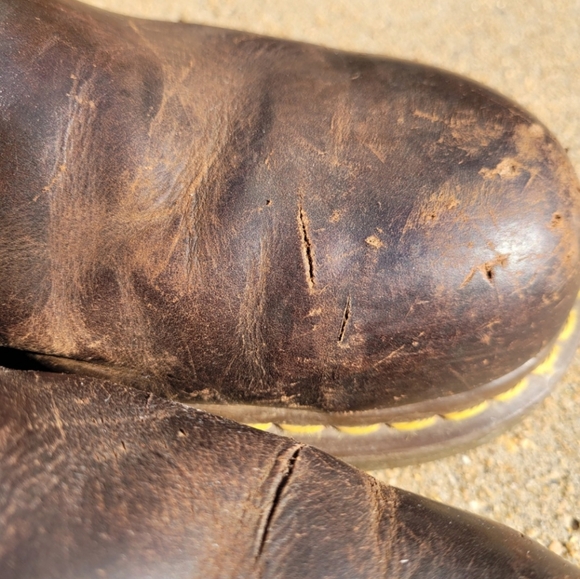 Dr Martens Air Wair Industrial Steel Toe Boots DMs  ASTM F2413-05 Men Size 12M - Picture 10 of 16